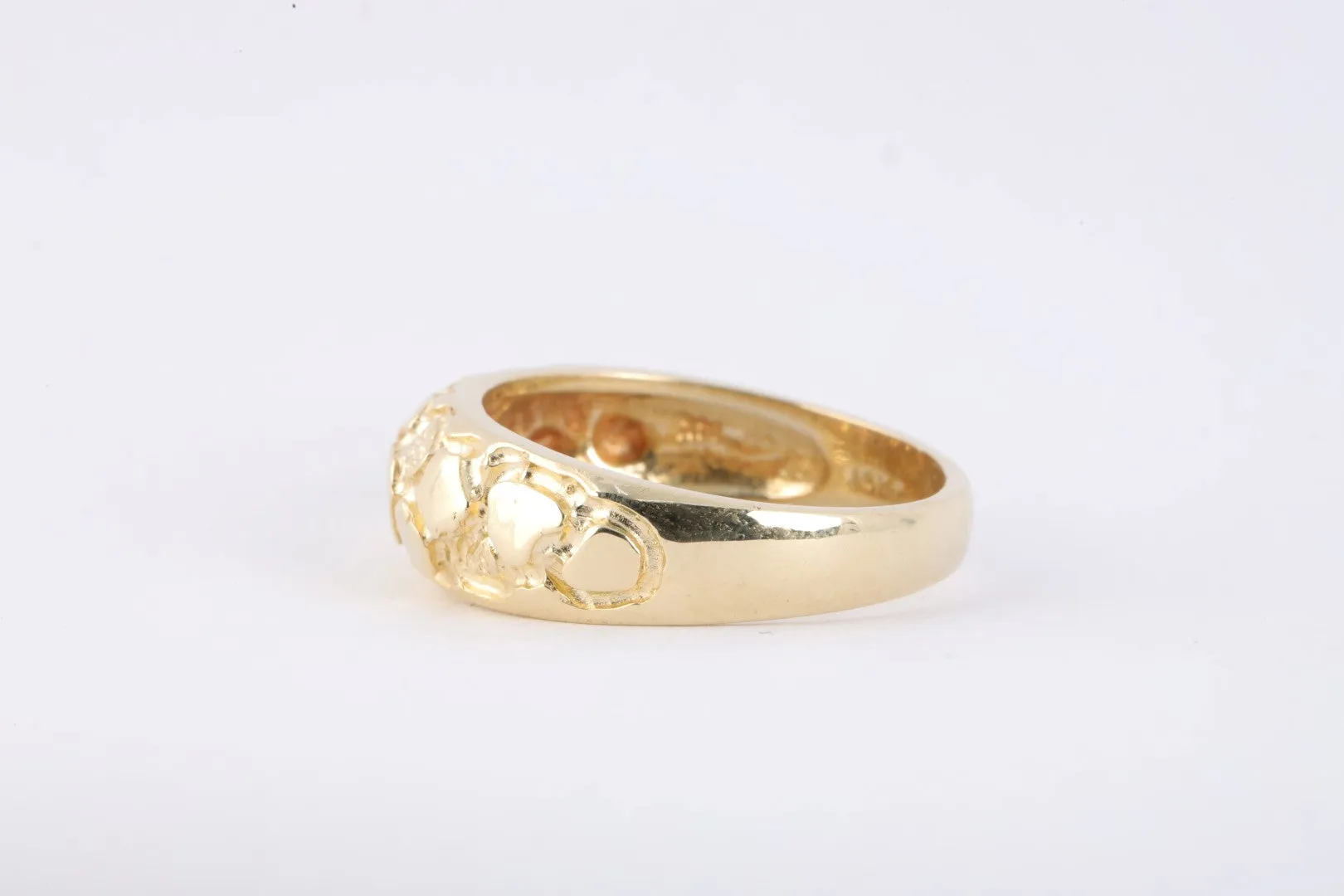 14k Yellow Gold Fashion Ring Size 9.5 (6.55g.)