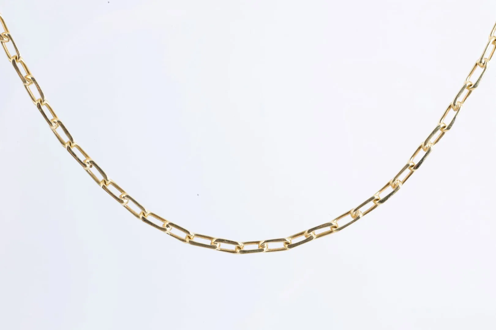 20" 18k Yellow Gold Link Chain (17.37g.)