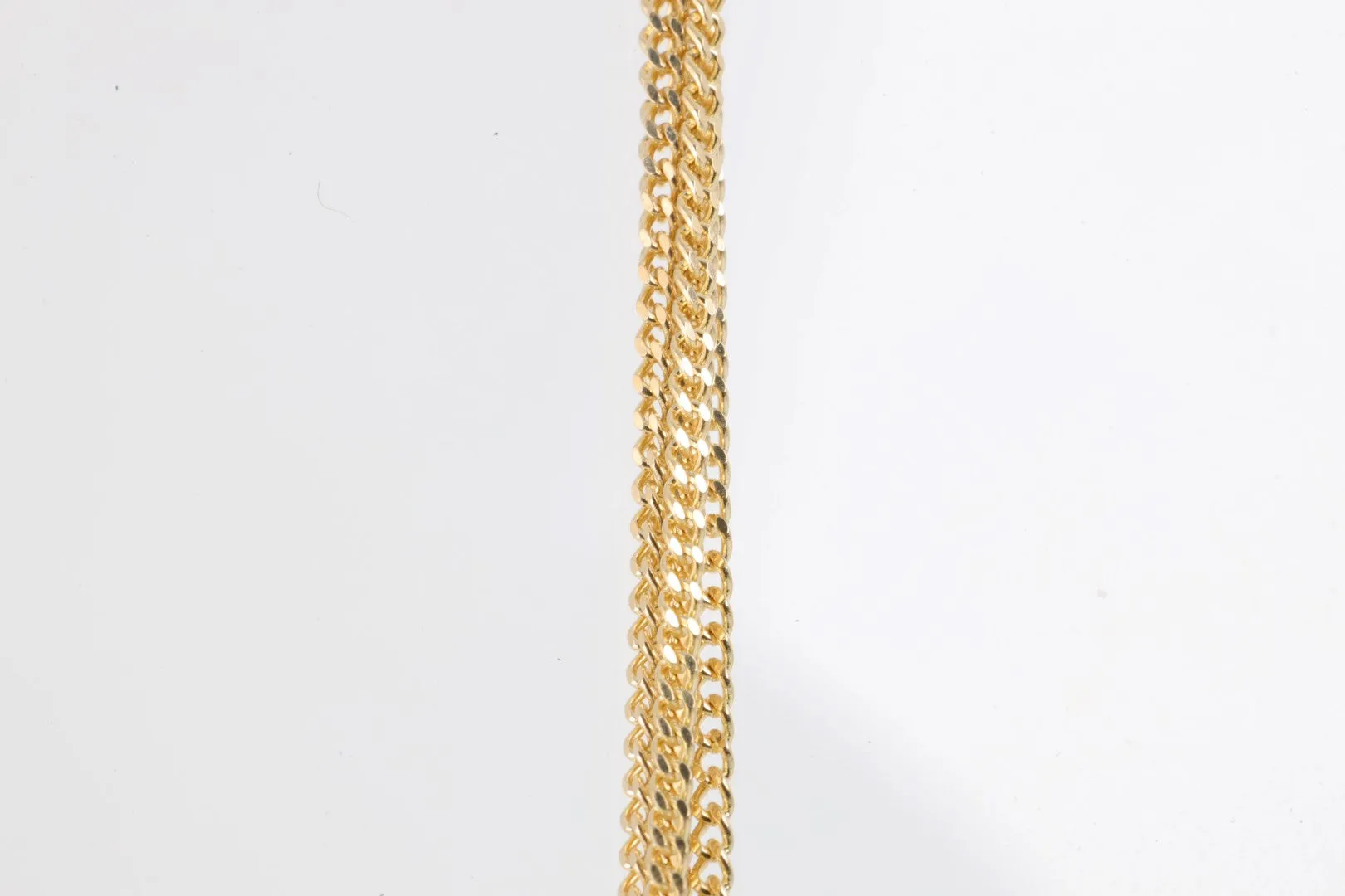 29" 14k Yellow Gold Multi-Strand Knot Curb Chain (22.33g.)