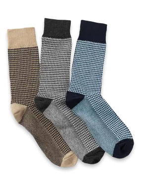 3 Pack Cotton Blend Sock - Multi