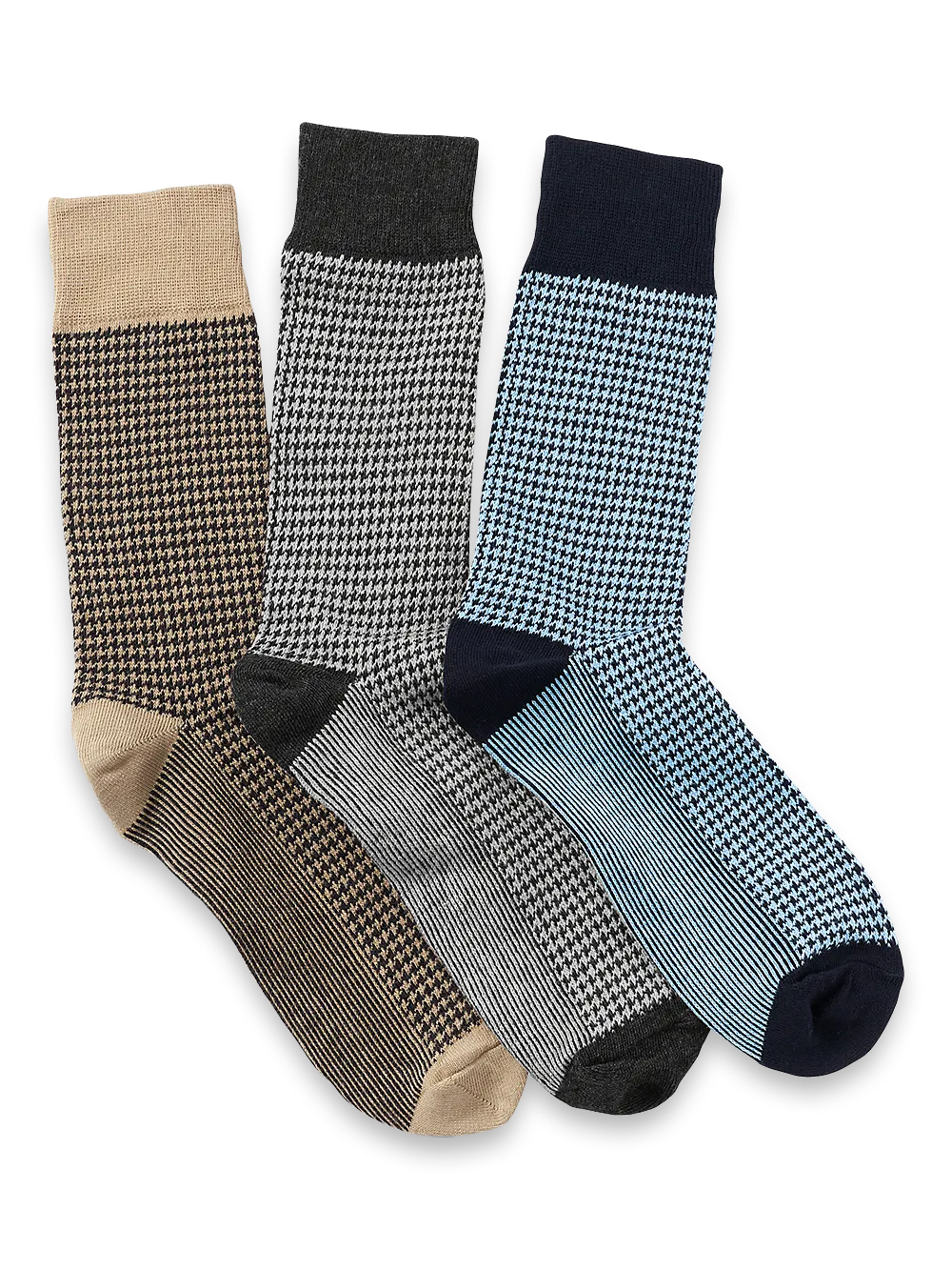 3 Pack Cotton Blend Sock - Multi