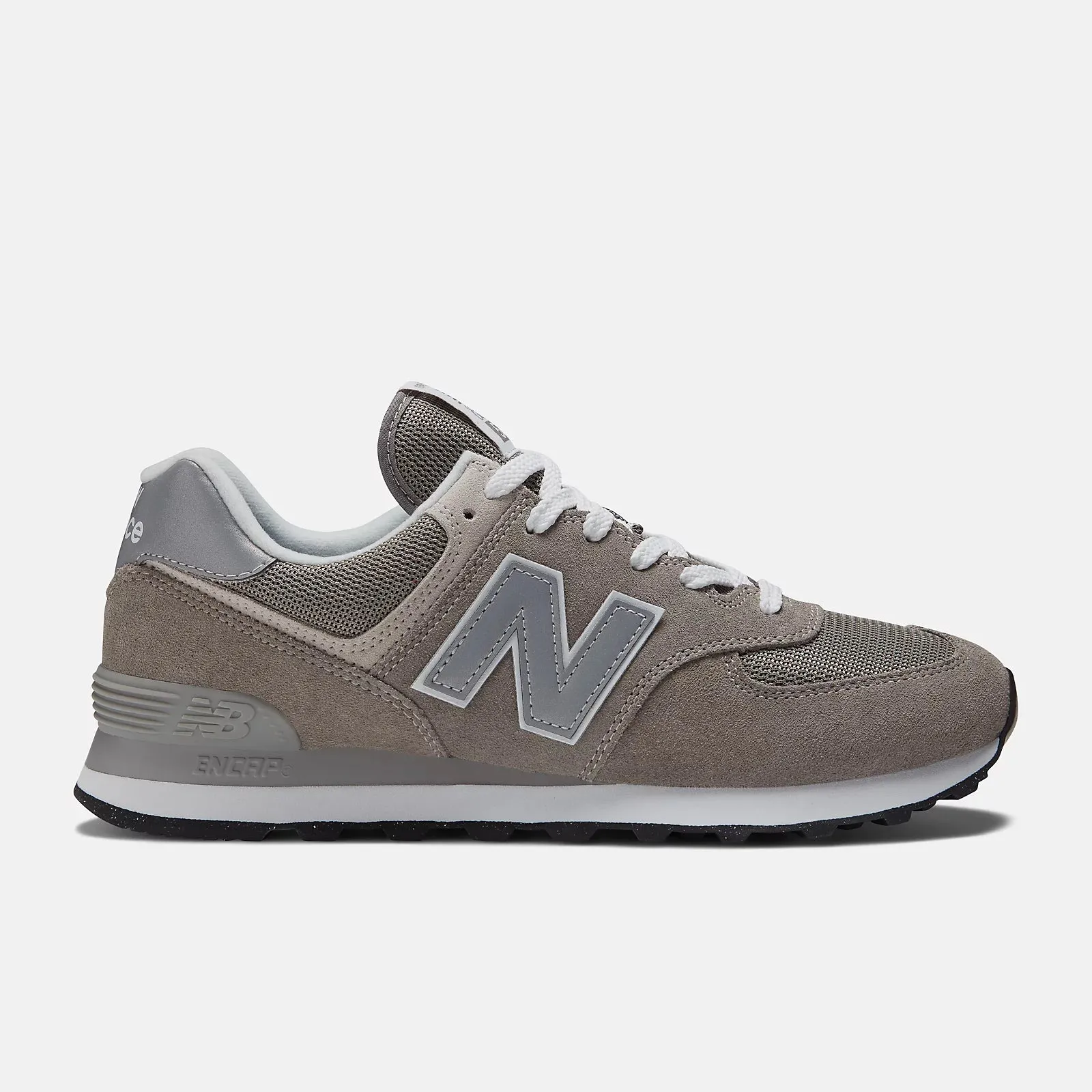 574 Classic Grey/White (Men's size scale)