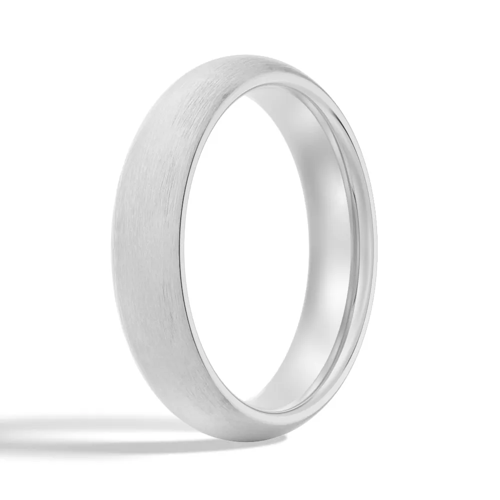 6mm Classic Matte Finish Men's Wedding Band