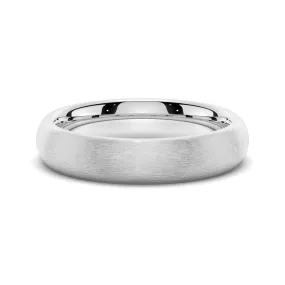 6mm Classic Matte Finish Men's Wedding Band