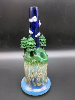 7 Forest Sky Tube Rig 10mm - Los1 Glass