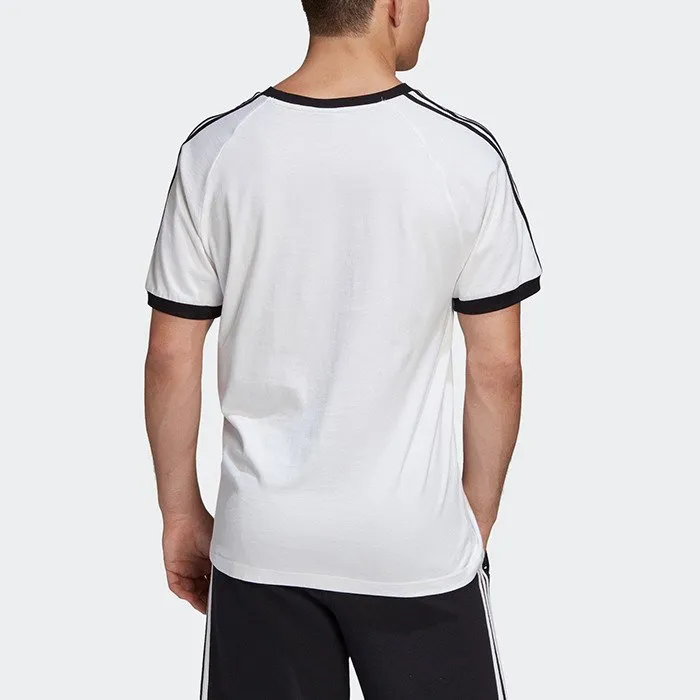 Adidas Originals Men's 3 Stripes Trefoil Tee - White