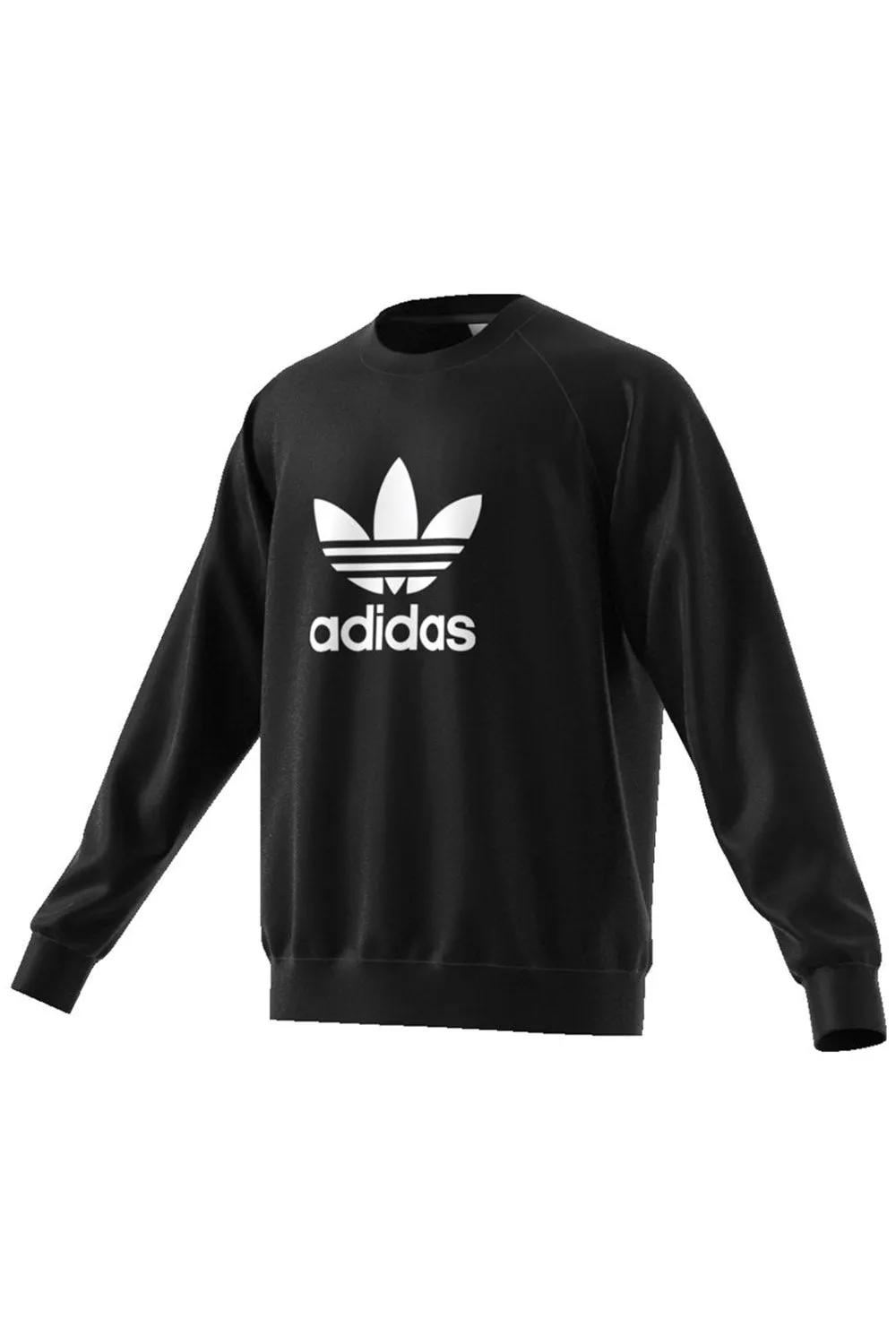 Adidas - Trefoil Warm Up Crew Sweatshirt Black