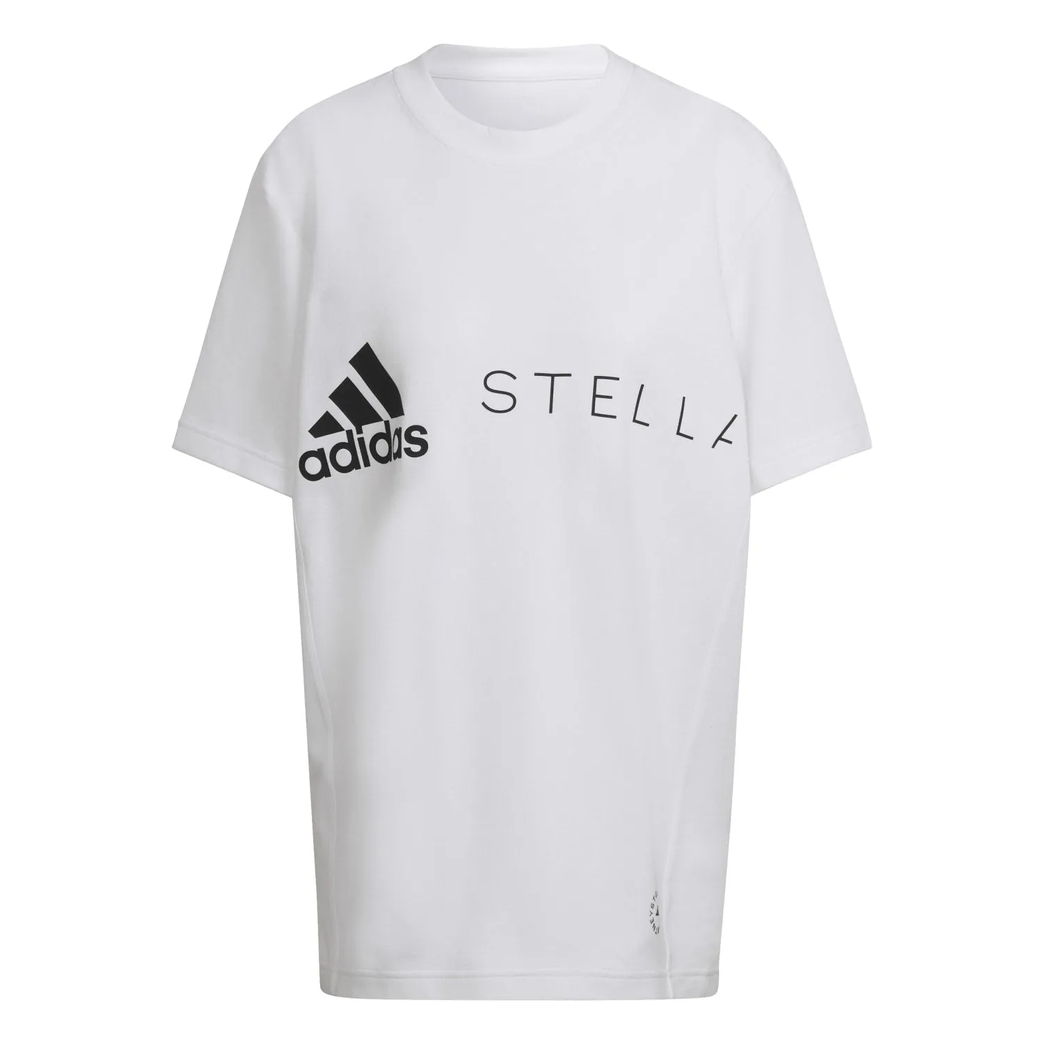 Adidas Women Stella McCartney Logo Tee White HB7401