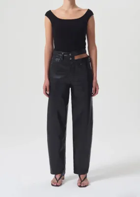 Agolde - Recycled Leather Broken Waistband Jean - Detox