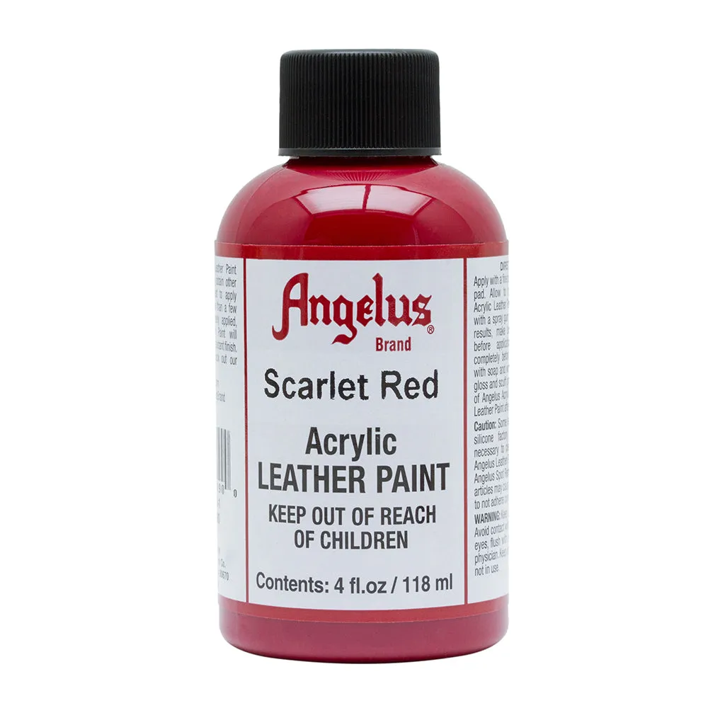 Angelus Scarlet Red Leather Paint 064