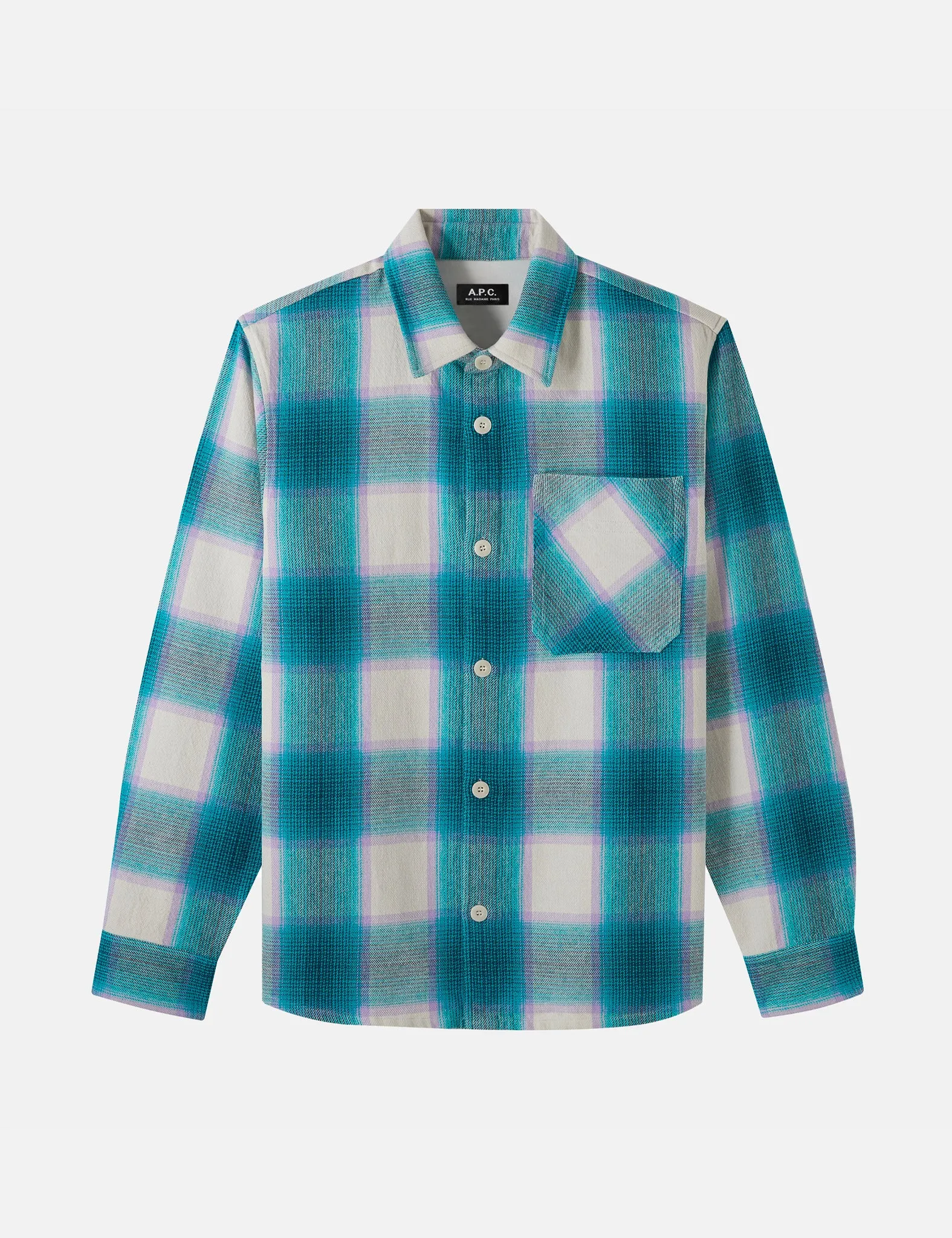 A.P.C. Basile Shirt - Multi Blue