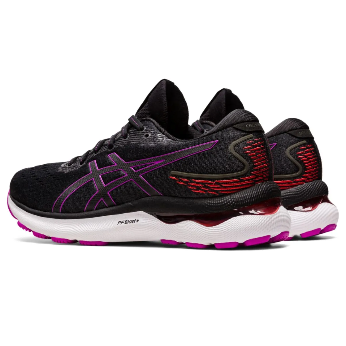 Asics Gel Nimbus 24 Women Black Orchid    