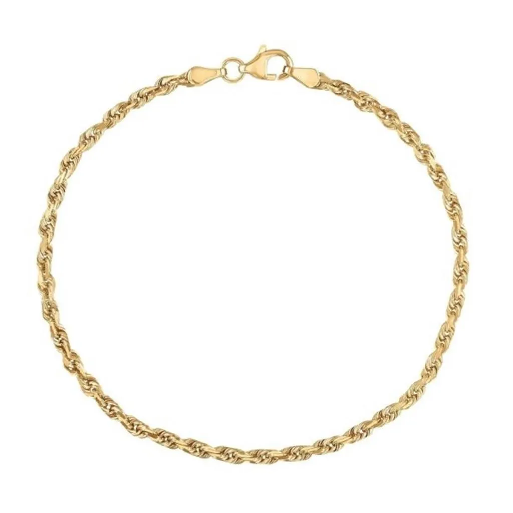 Aura by Martin Binder 3mm Rope Chain Bracelet