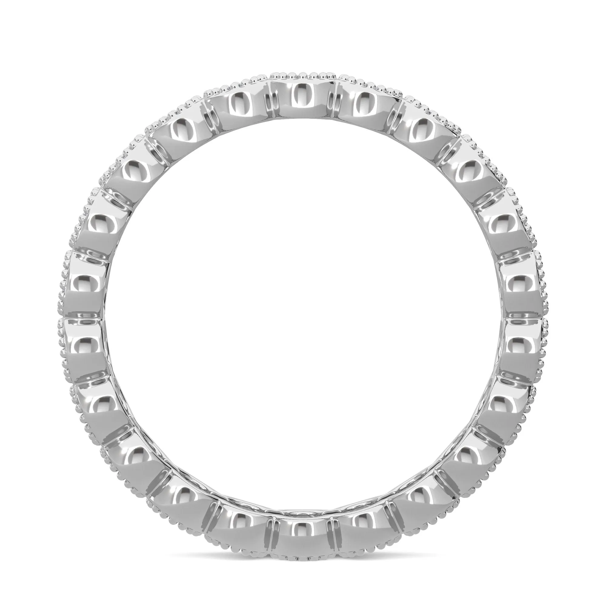 AUTRE - 14k White Gold 0.75ct Eternity Lab Grown Diamond Band