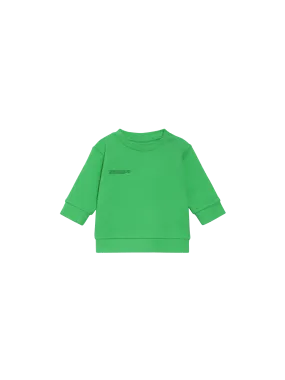 Baby 365 Sweatshirt—jade green