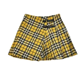 Black & Yellow Skirt Designer By Maje, Size: S