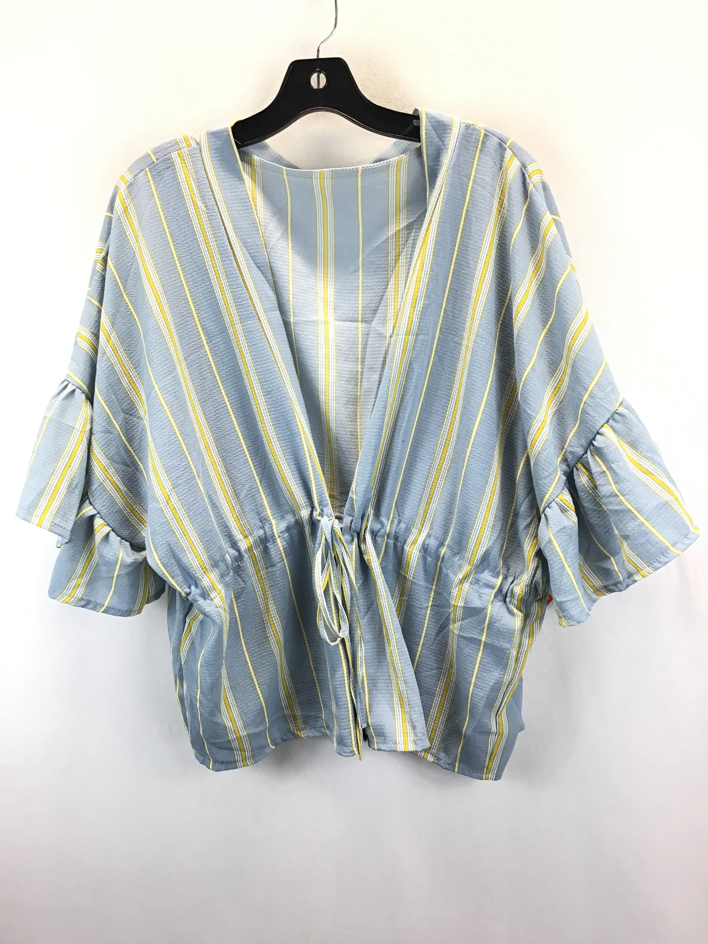 Blue & Yellow Kimono Clothes Mentor, Size Os