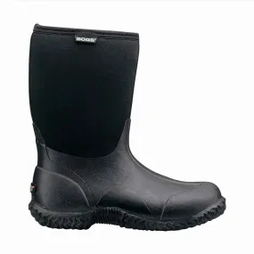 Bogs Women's Classic Mid Rain Boot - Black