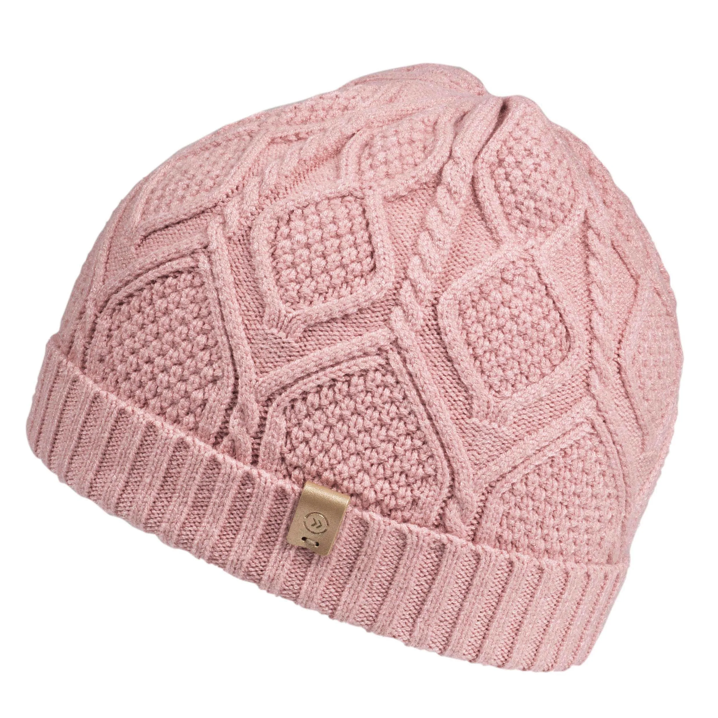 Bonnet Femme Maille Soft Touch Rose