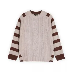 Cables Sweater Brown