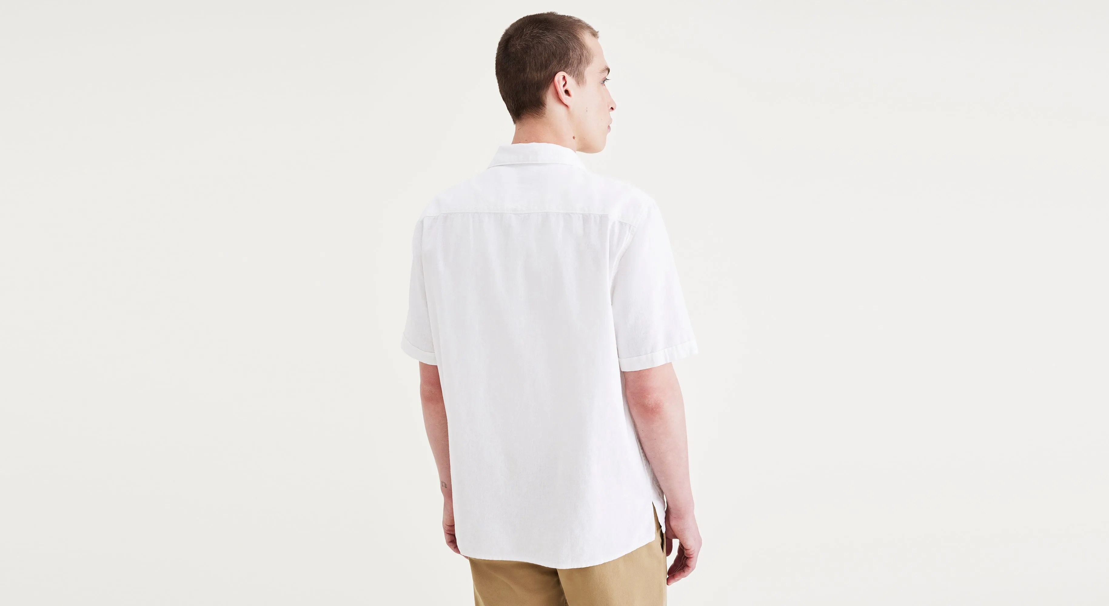 Camp Collar Shirt, Regular Fit