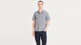 Camp Collar Shirt, Regular Fit