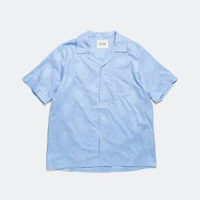 Camp Collar SS Shirt - Blue