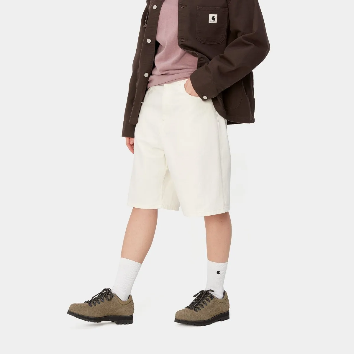 Carhartt WIP W' Brandon Short White