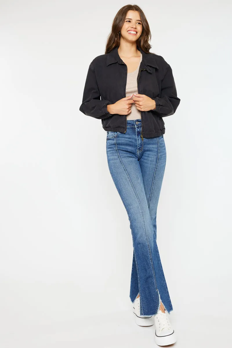 Citrine High Rise Bootcut Jeans