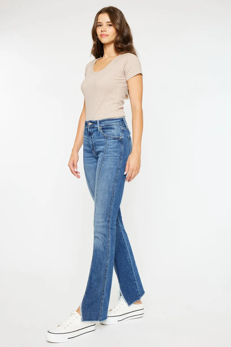 Citrine High Rise Bootcut Jeans