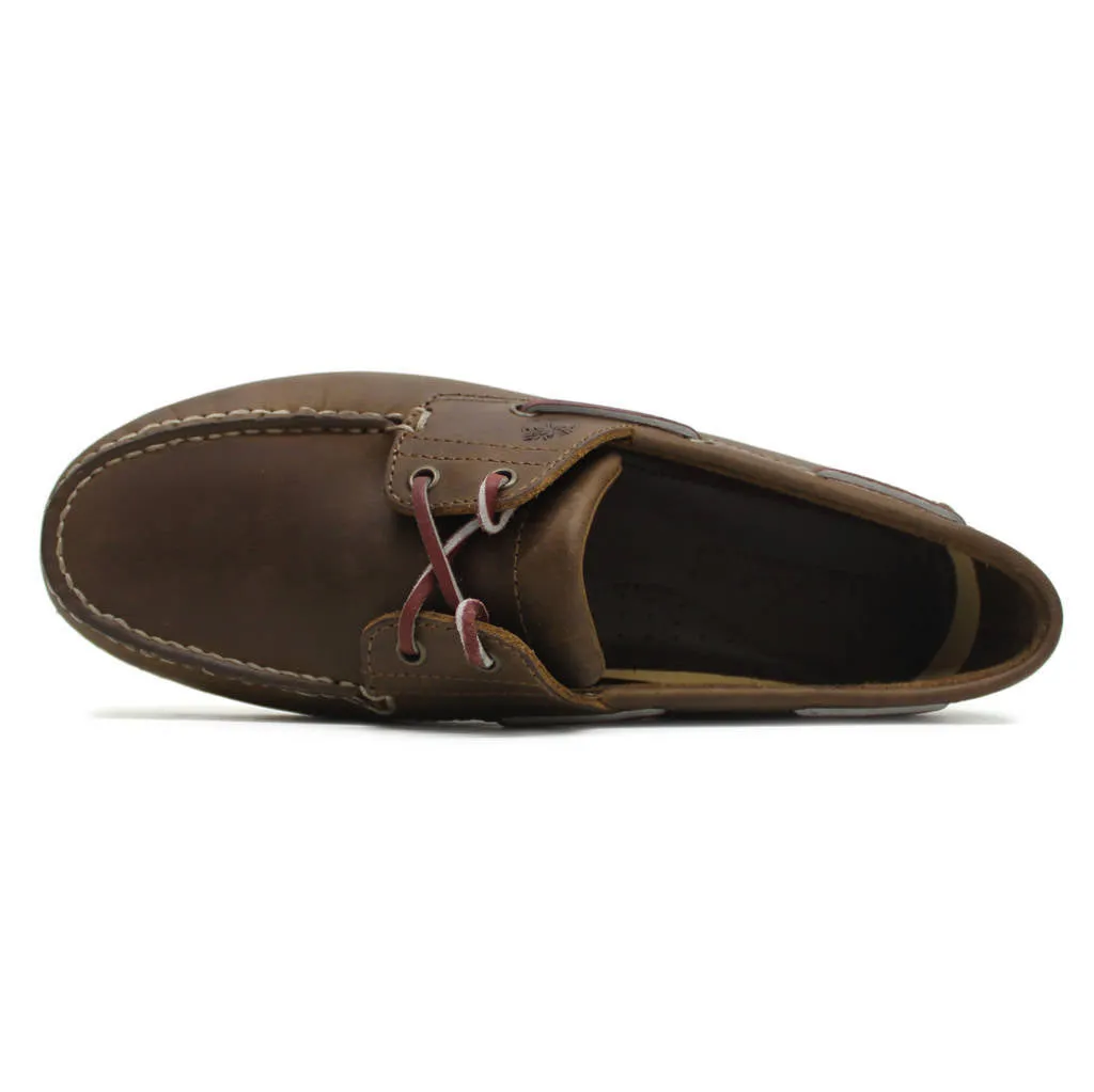 Classic Boat Leather Men's Boat Shoes