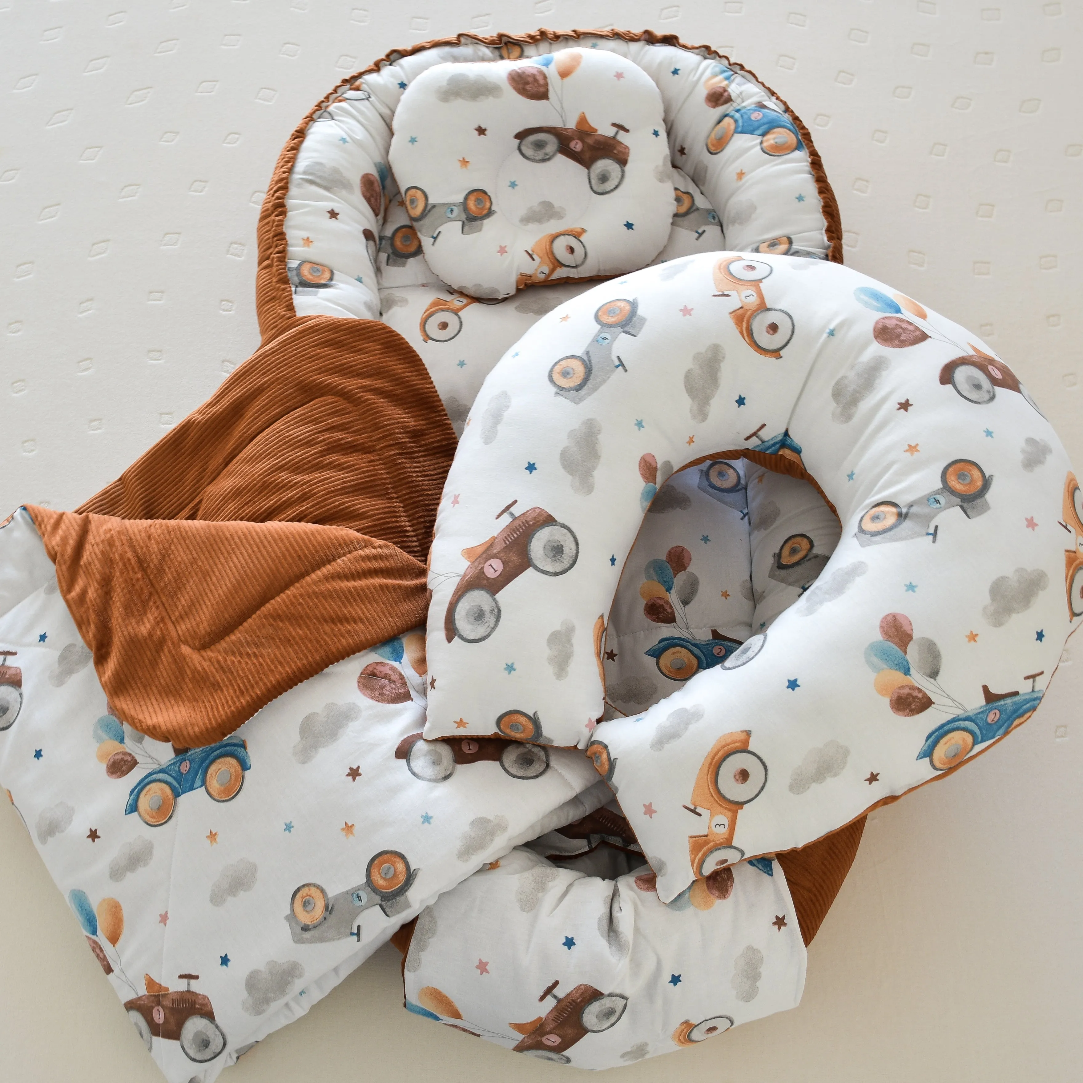 Classic Cars Nursery Baby Nest