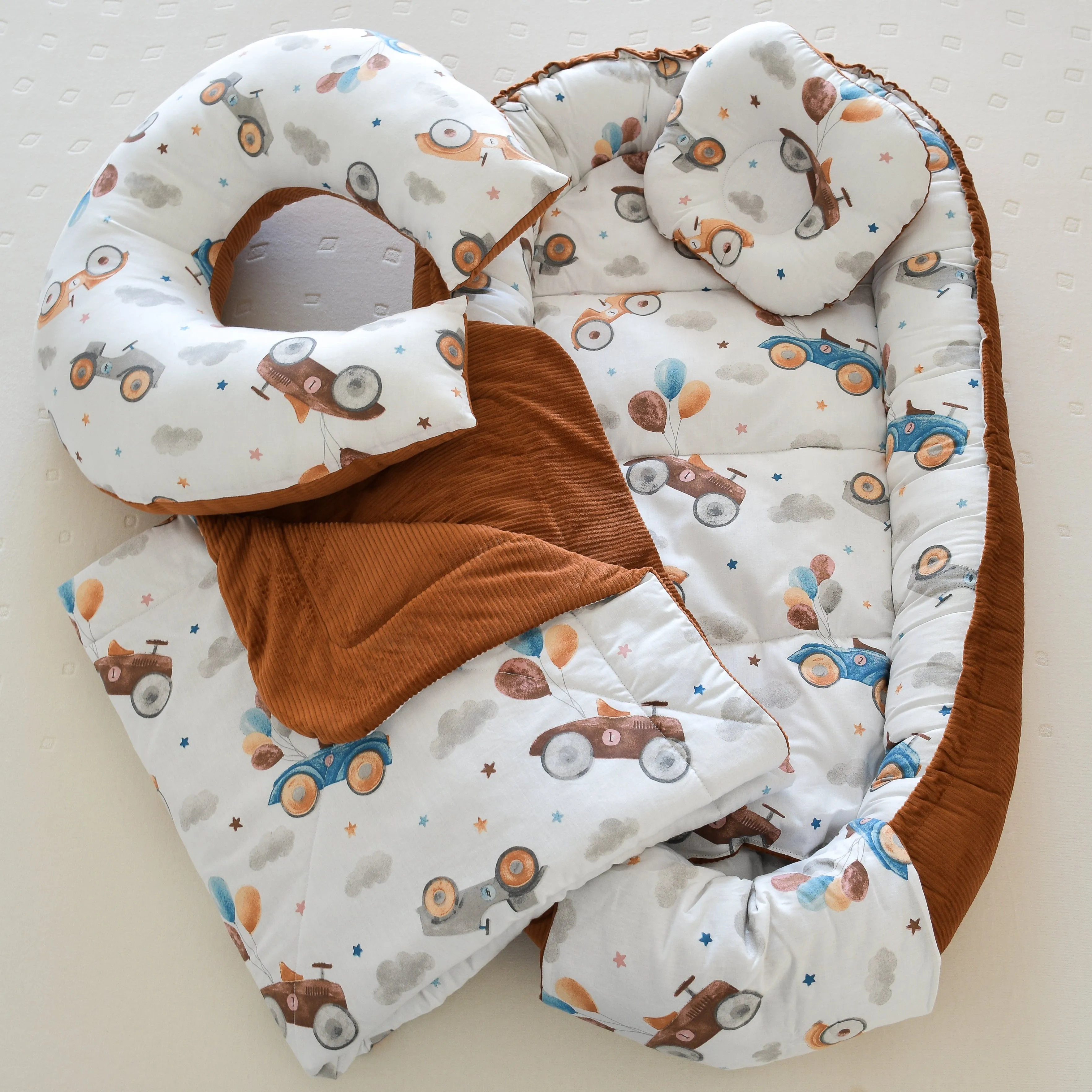 Classic Cars Nursery Baby Nest