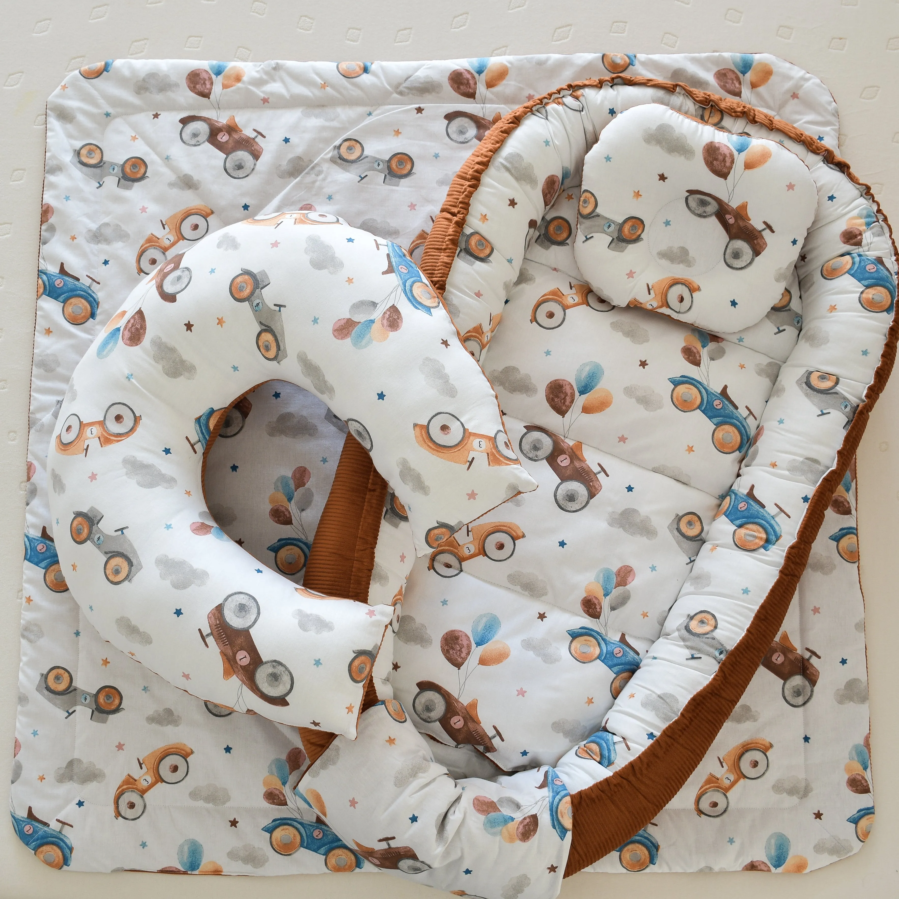 Classic Cars Nursery Baby Nest