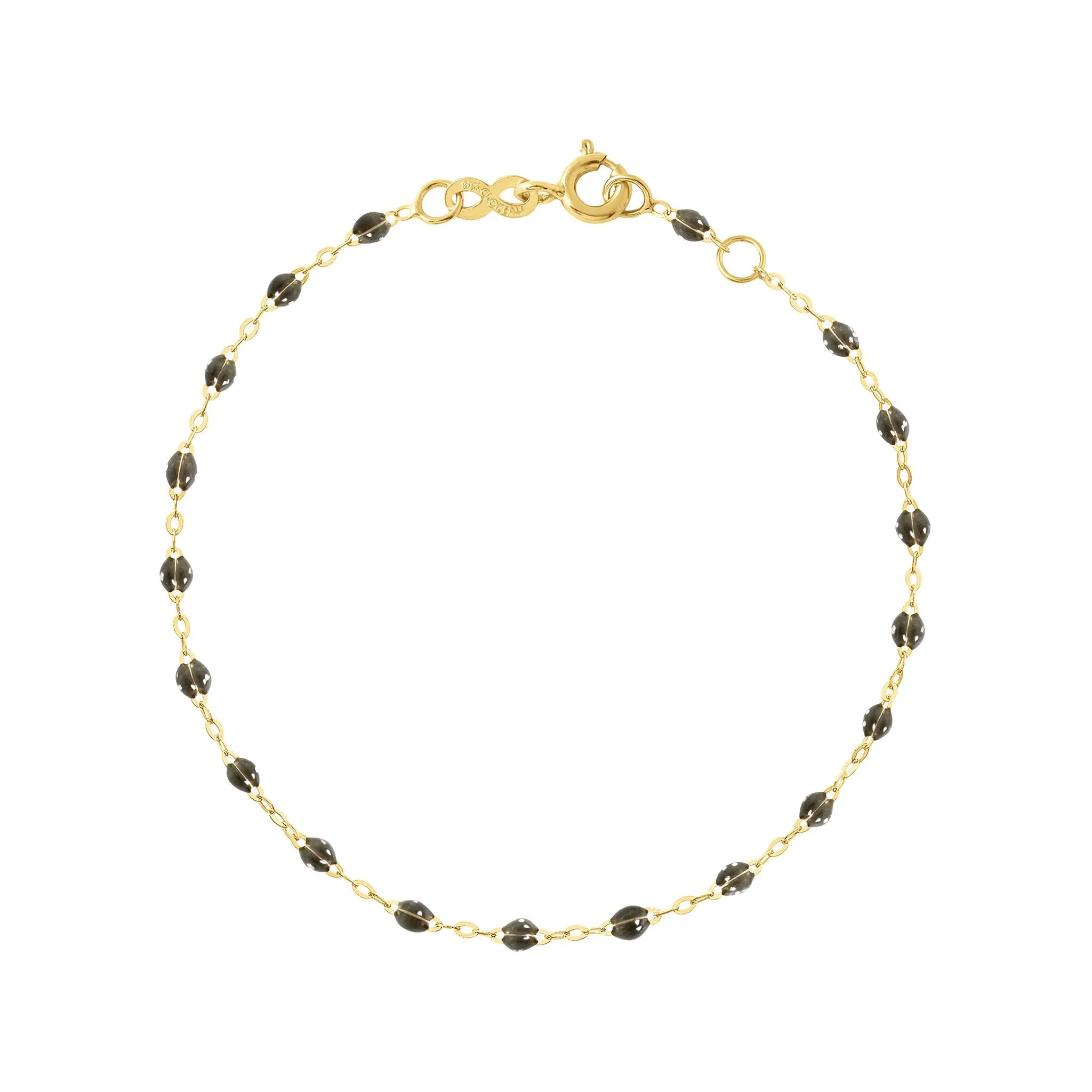 Classic Gigi Quartz bracelet, Yellow Gold, 5.9"