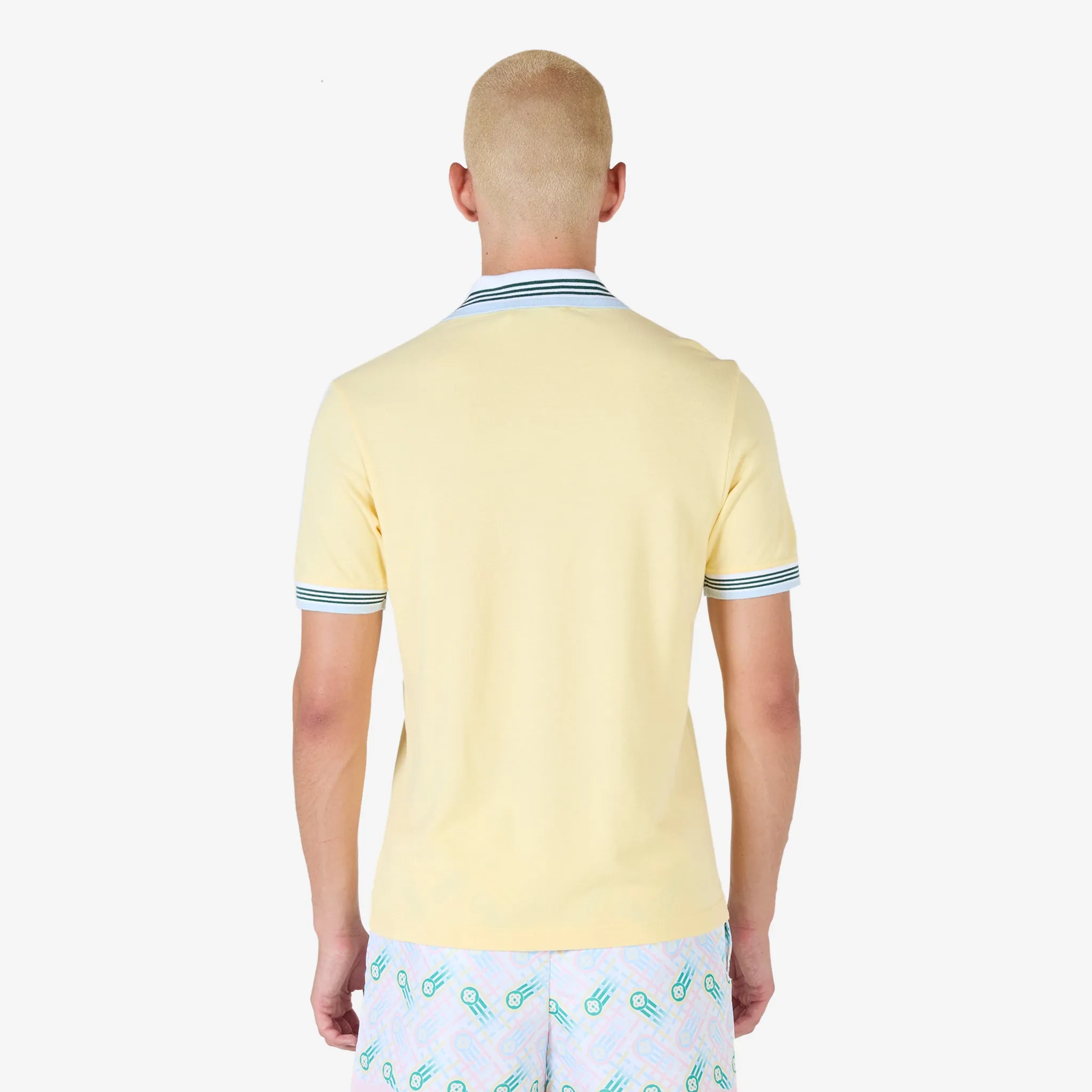 Classic Pique Polo Pale Yellow