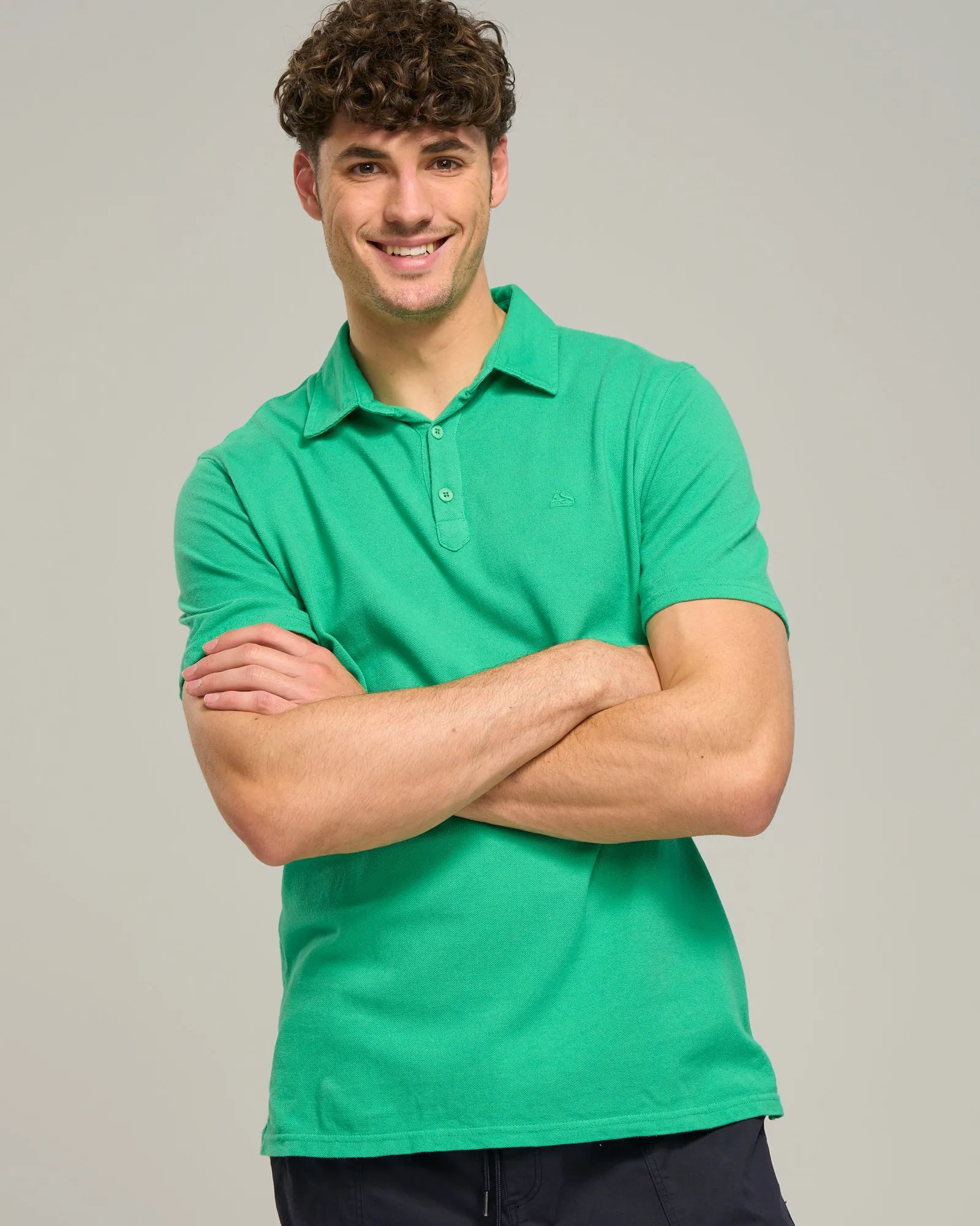 COTTON G/D AORAKI SS POLO