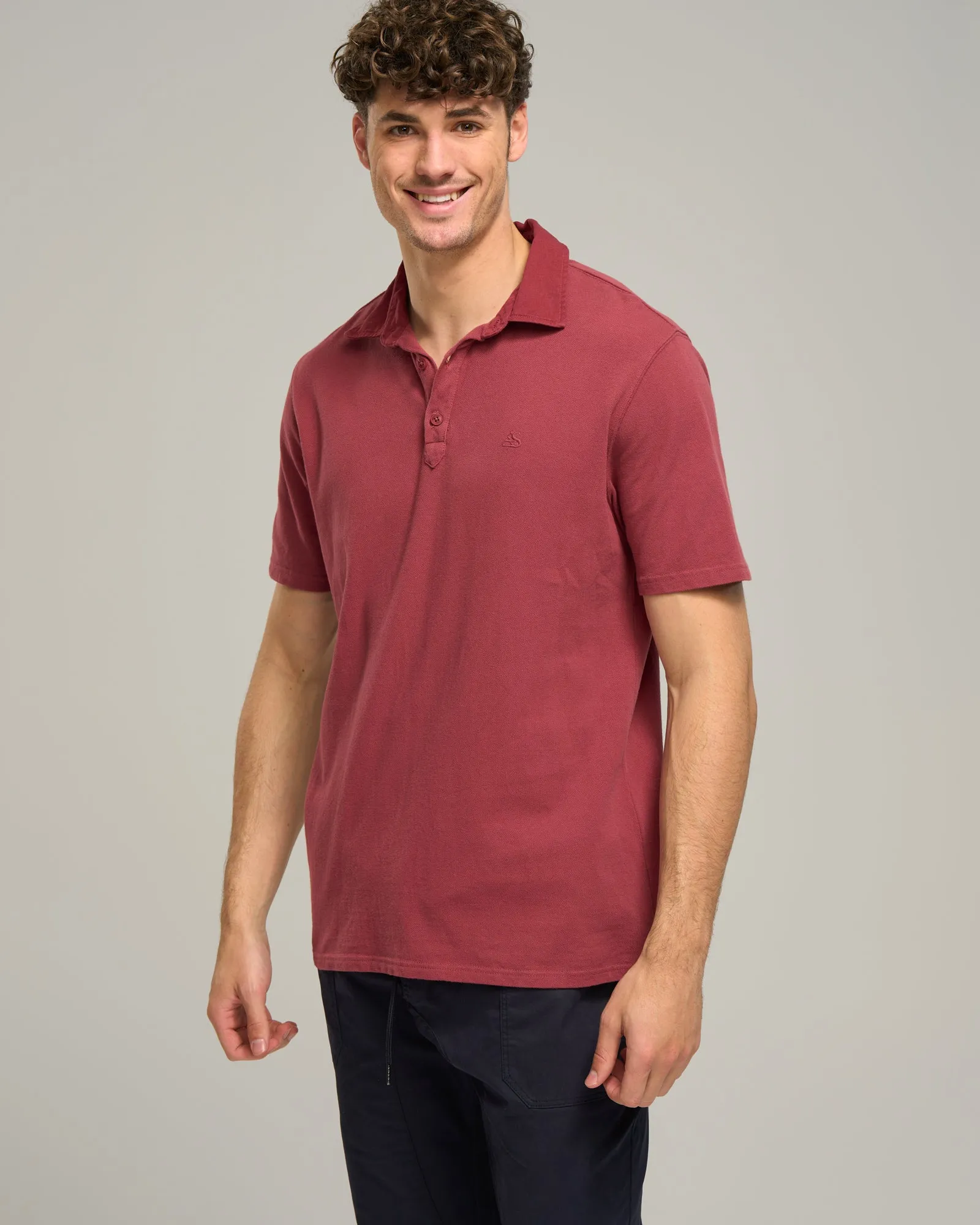 COTTON G/D AORAKI SS POLO