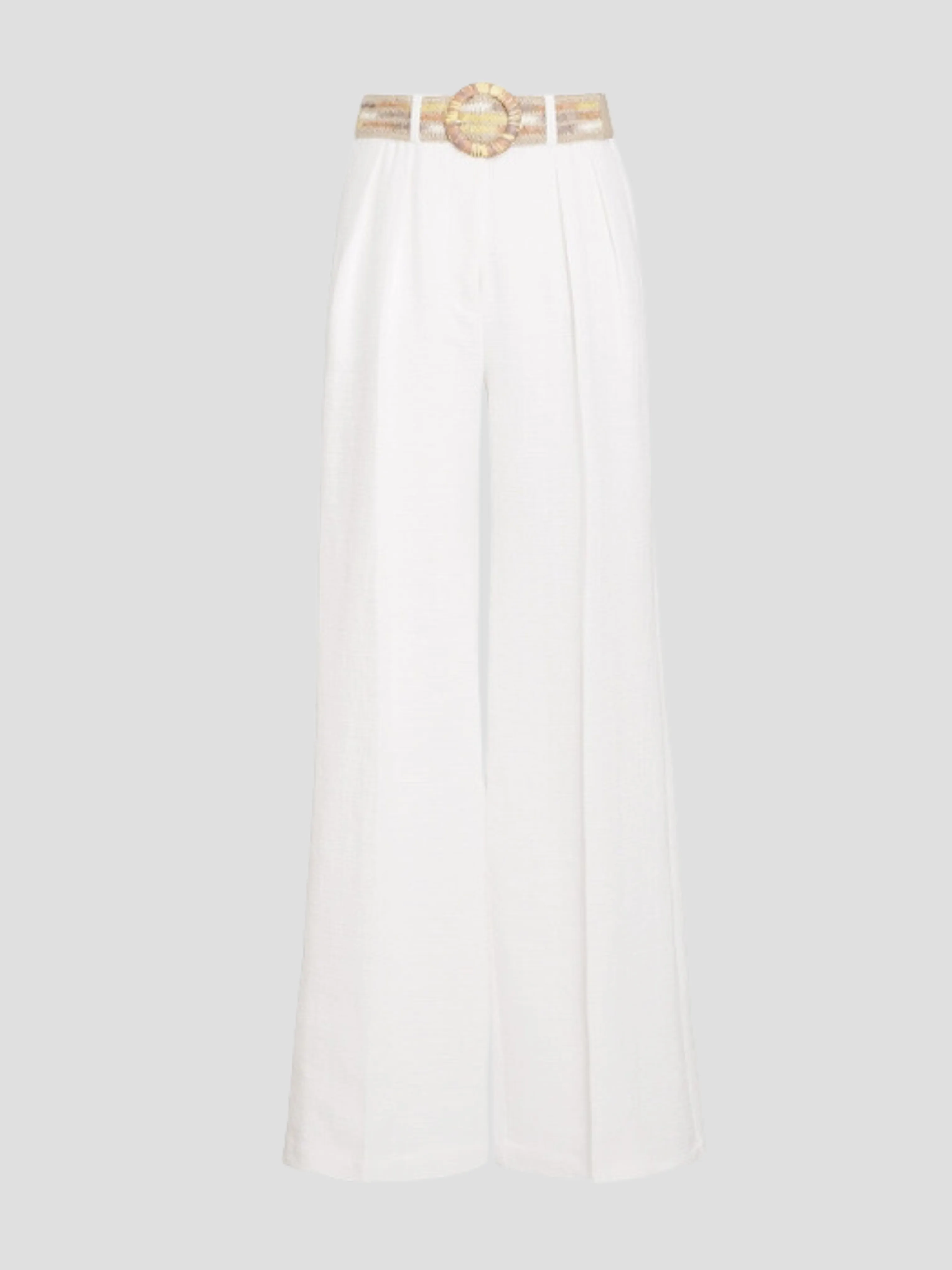 Devi Tuck Pant in Ivory