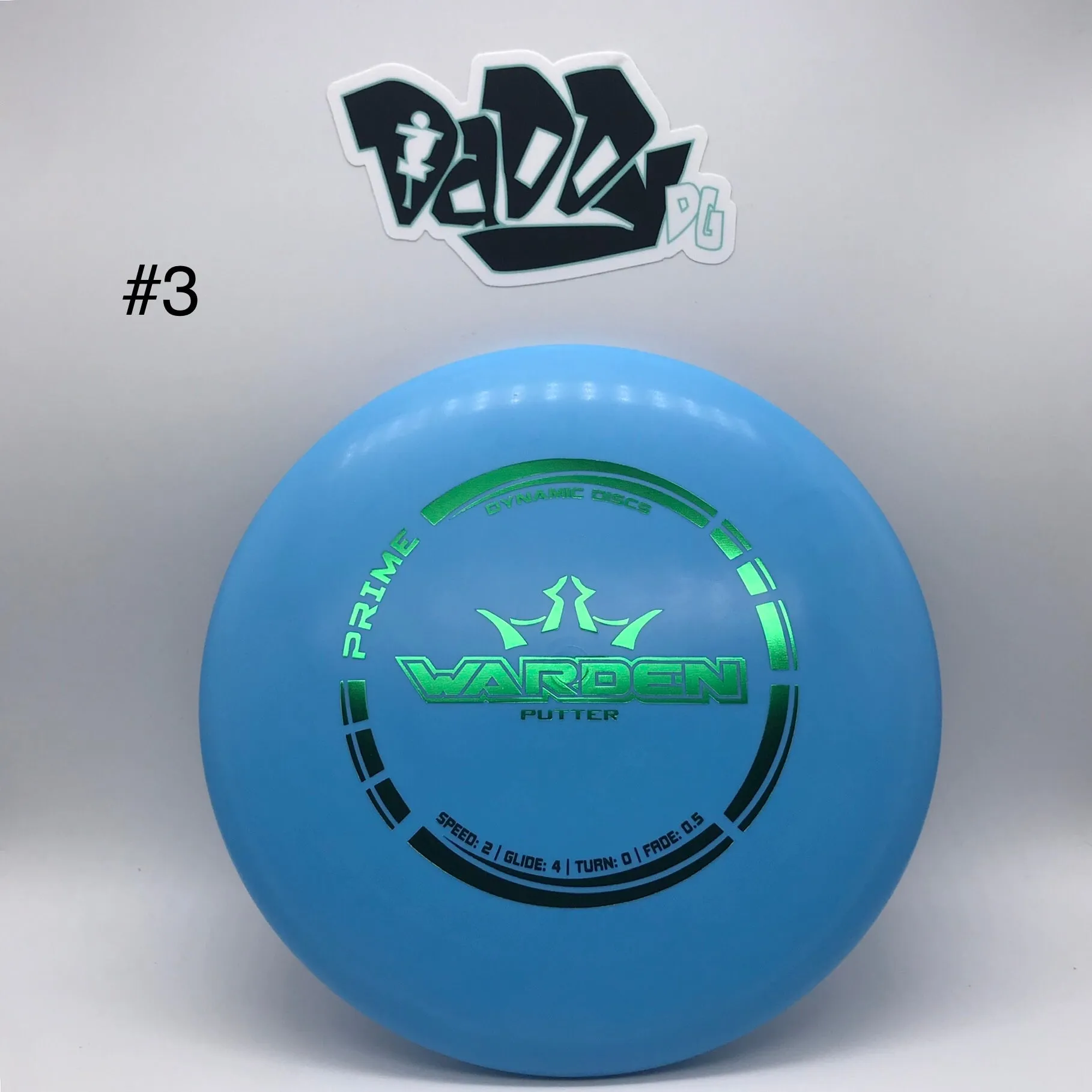 Dynamic Discs Warden Prime Putter