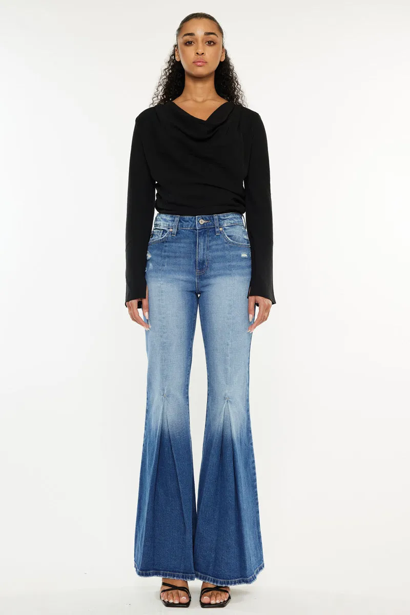 Evangeline High Rise Flare Jeans