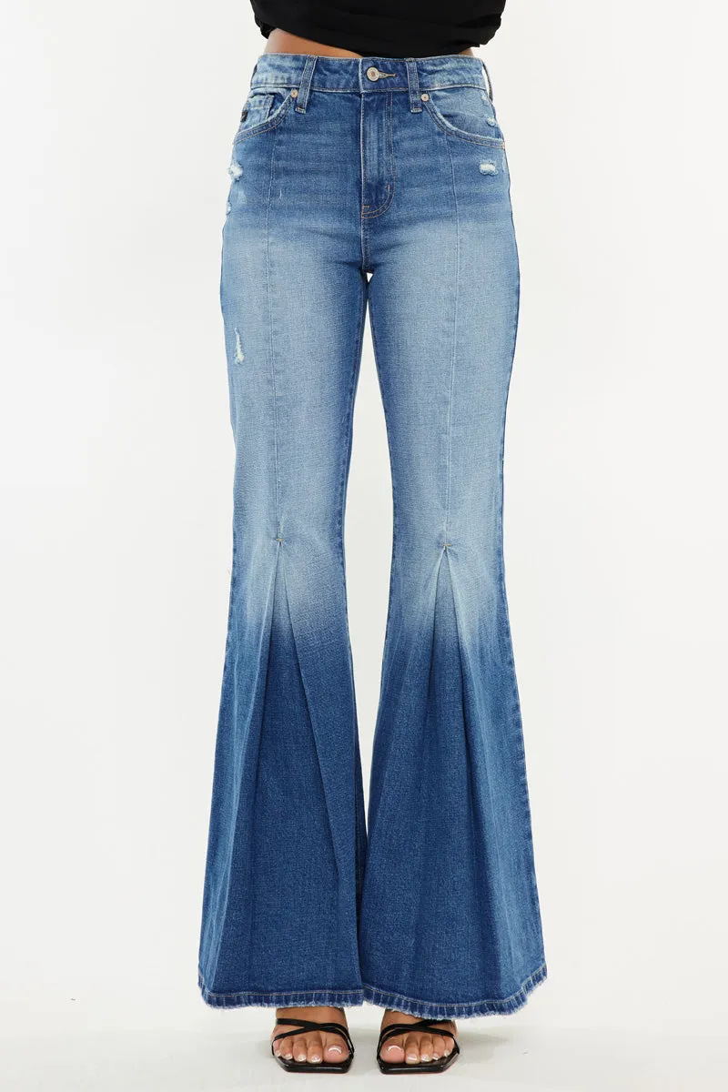 Evangeline High Rise Flare Jeans