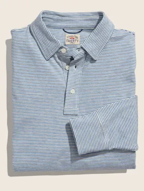 FAHERTY Movement Long Sleeve Polo