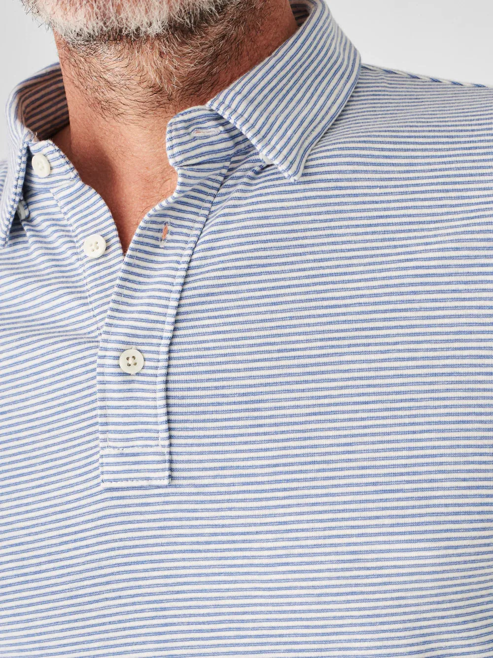 FAHERTY Movement Long Sleeve Polo