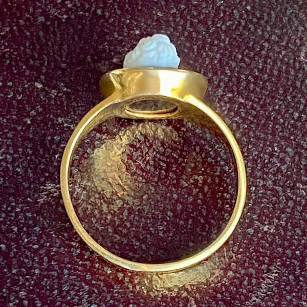 Georgian Hardstone Cameo Ring