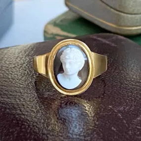 Georgian Hardstone Cameo Ring