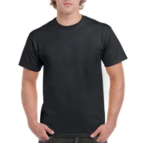 Gildan G500 Men's Short Sleeve Crew Neck T-Shirt - BLACK