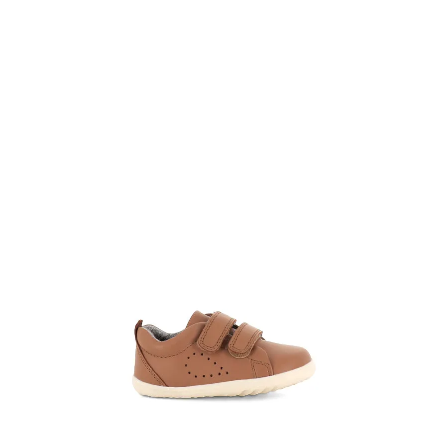 GRASS COURT STEP UP - CARAMEL LEATHER