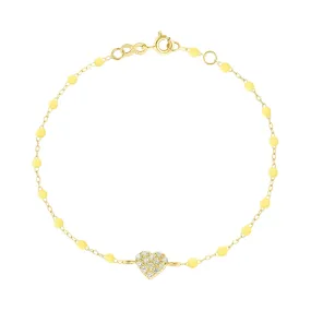 In Love Diamond Bracelet, Mimosa, Yellow Gold, 6.7"