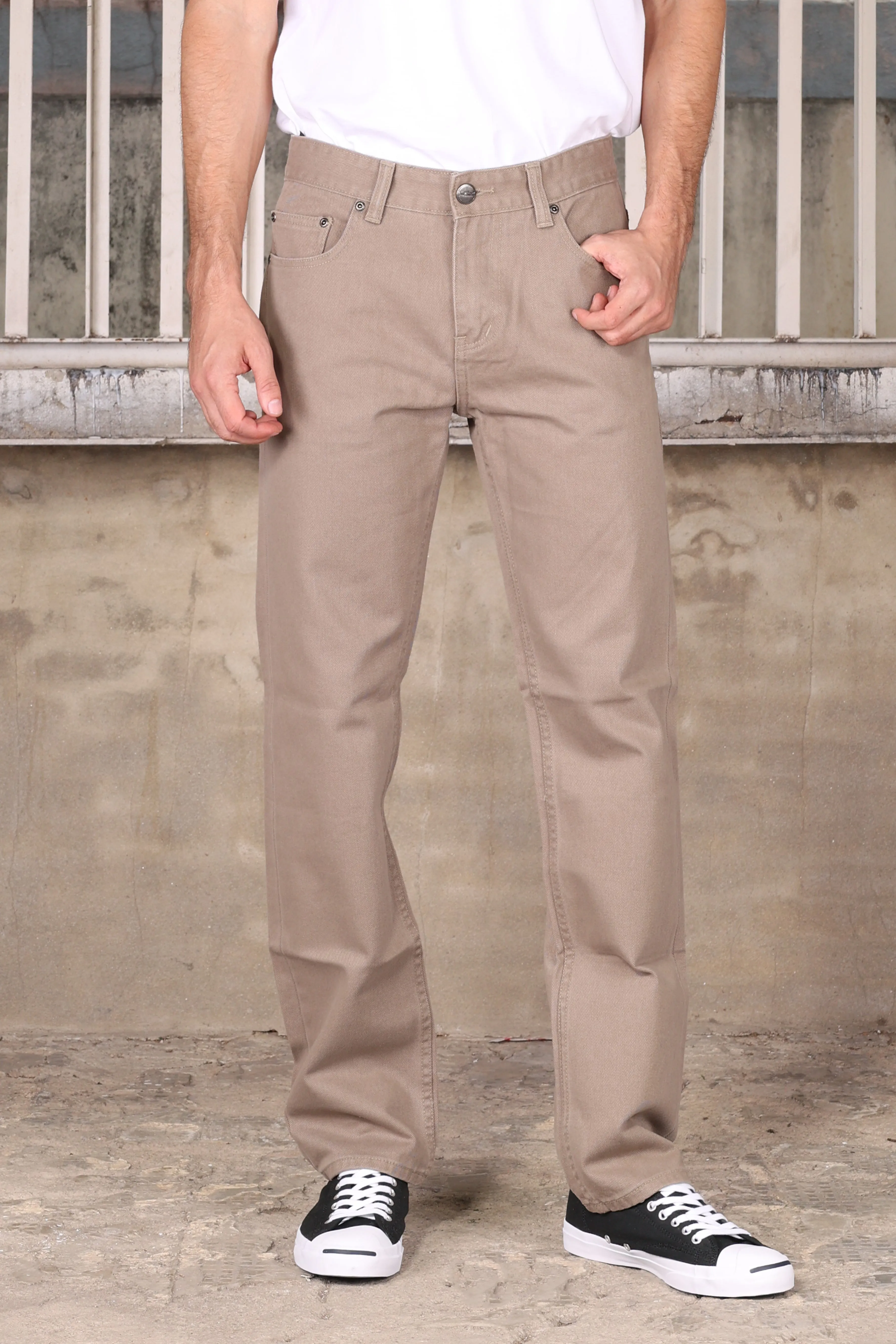 JACK RUSSEL MEN CHINO STRAIGHT FIT GREY J-1191/GY 